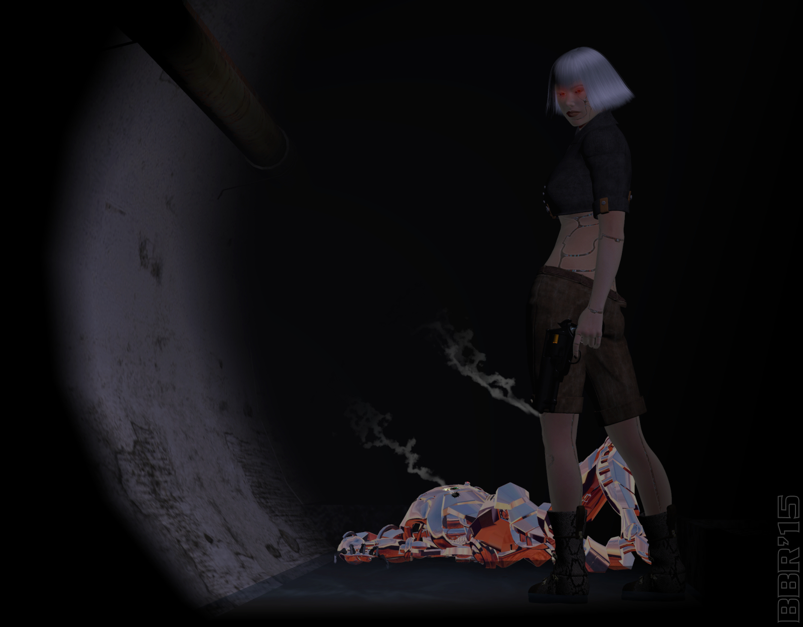 The robot hunter