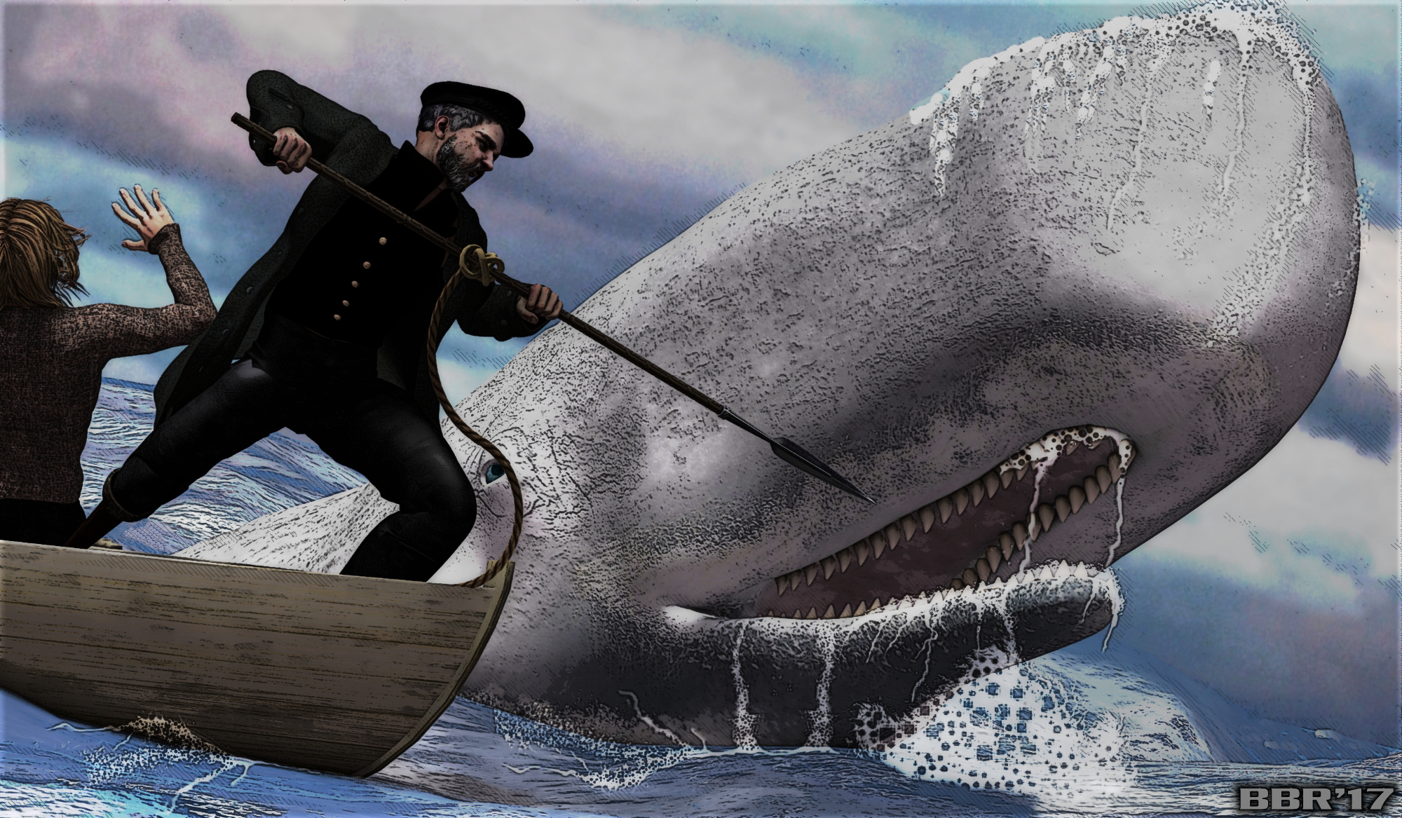 Ahab and the Whale