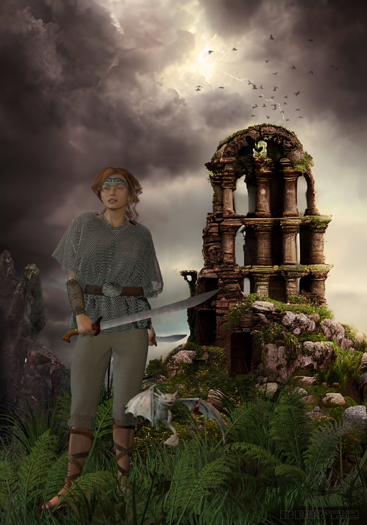 At the Tower of Ravens